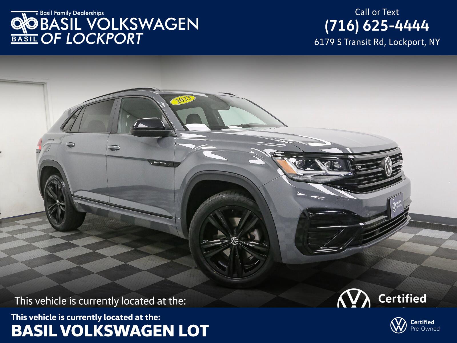 2023 Volkswagen Atlas Cross Sport SEL R-Line Black 4Motion