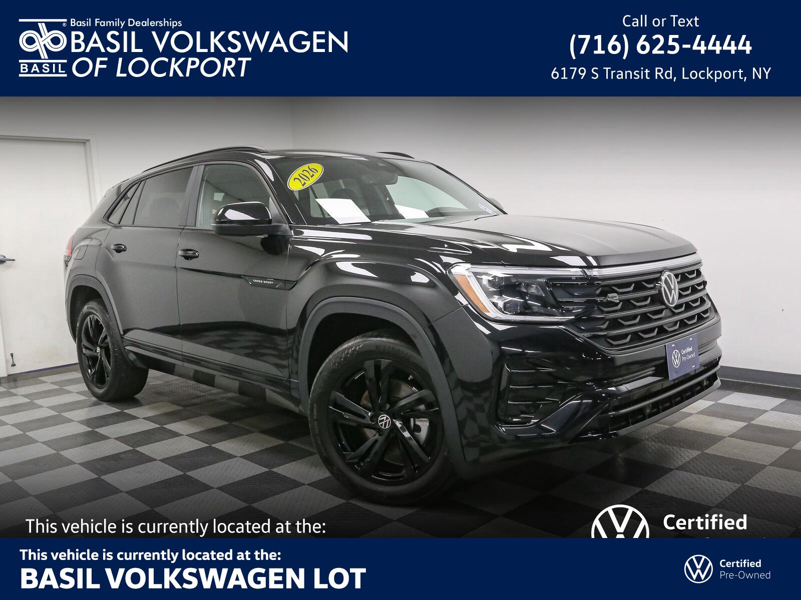 2026 Volkswagen Atlas Cross Sport SEL R-Line Black 4Motion