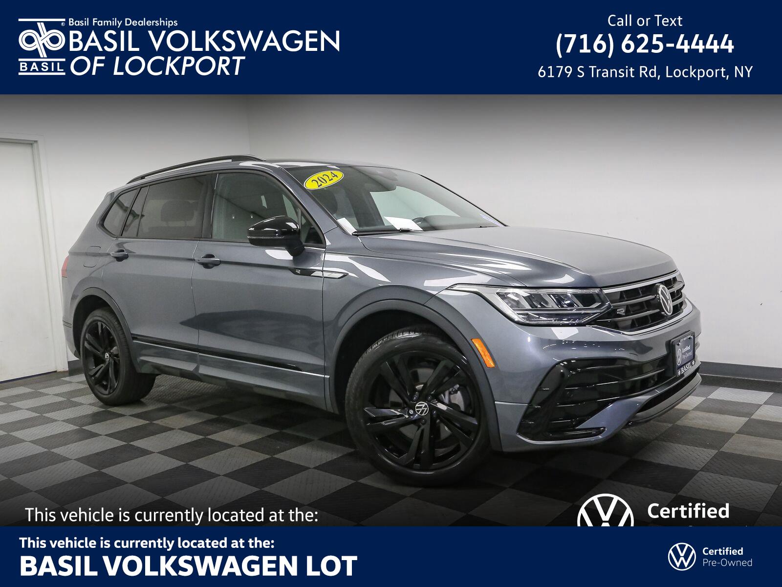  2024 Volkswagen Tiguan SE R-Line Black FWD   