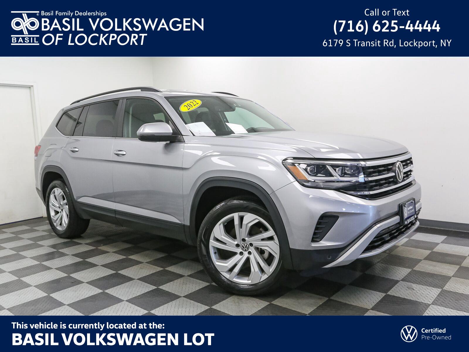 2022 Volkswagen Atlas V6 SE 4Motion with Technology