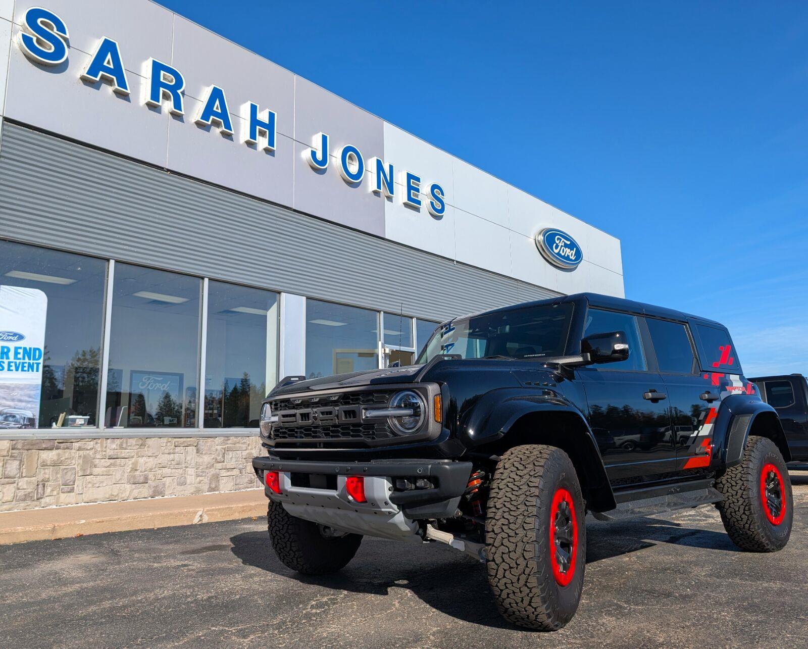Shadow Black 2026 Ford Bronco Raptor SUV / Crossover Four-Wheel Drive Automatic