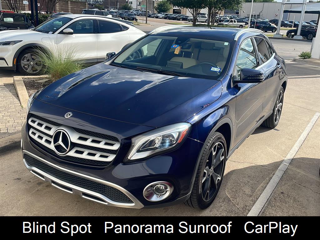 Lunar Blue Metallic 2019 Mercedes-Benz GLA 250 FWD SUV / Crossover Front-Wheel Drive Automatic