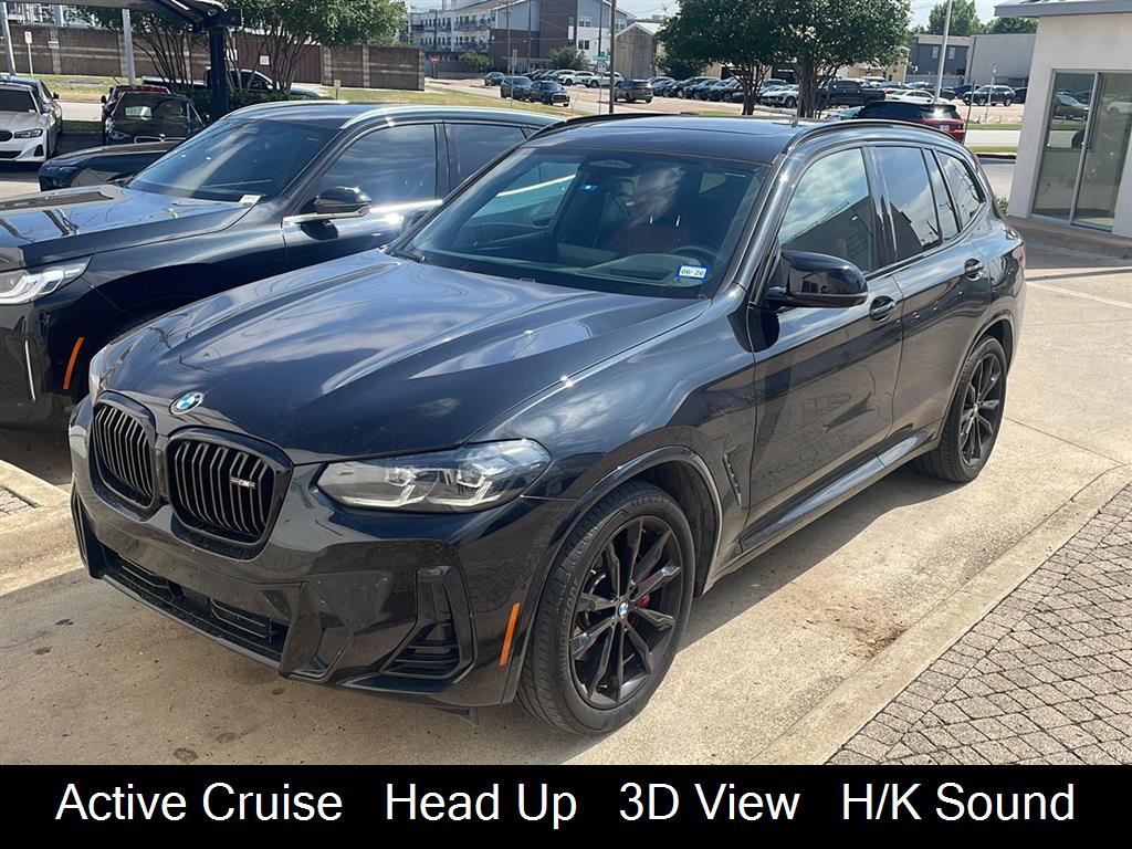 Black Sapphire Metallic 2024 BMW X3 M40i AWD SUV / Crossover All-Wheel Drive Automatic