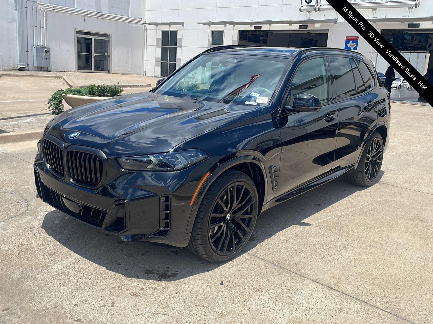 Black Sapphire Metallic 2024 BMW X5 xDrive40i AWD SUV / Crossover All-Wheel Drive Automatic