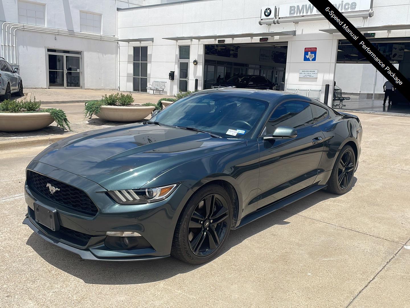 Guard Metallic 2016 Ford Mustang EcoBoost Premium Coupe RWD Coupe Rear-Wheel Drive 6-Speed Manual