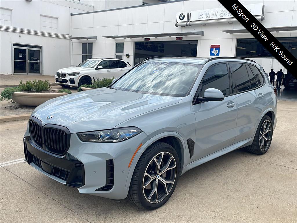 Gray (Brooklyn Grey Metallic) 2024 BMW X5 SUV / Crossover Rear-Wheel Drive Automatic