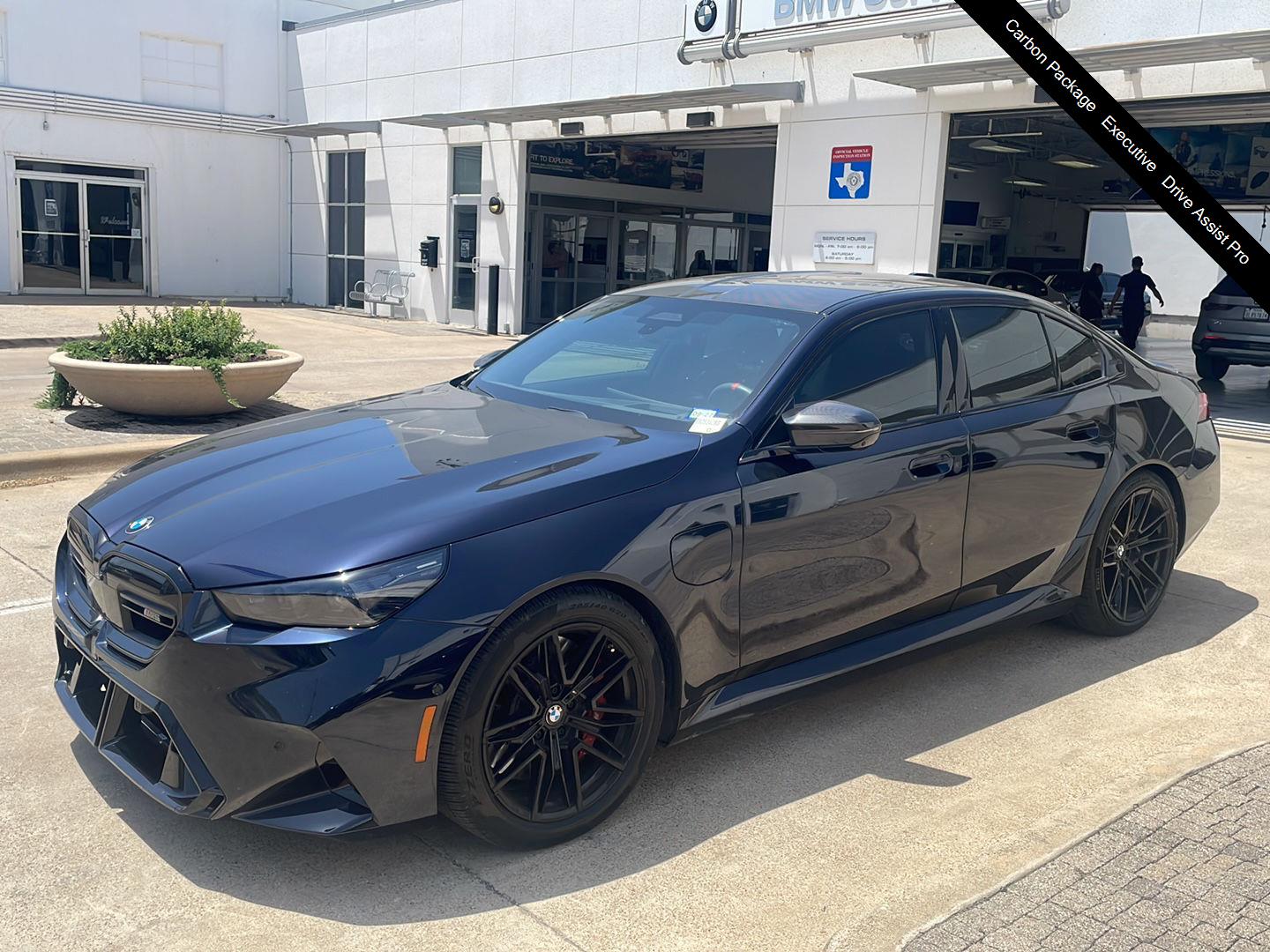 Carbon Black Metallic 2026 BMW M5 Sedan All-Wheel Drive Automatic