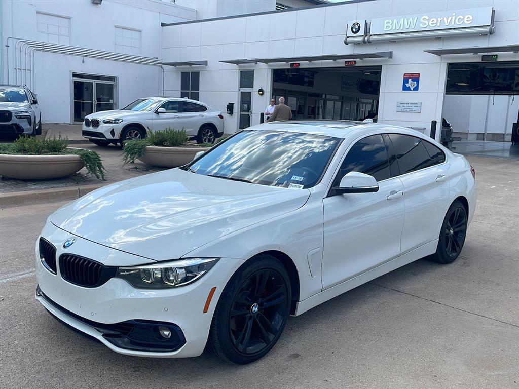 Alpine White 2020 BMW 4 Series Sedan Rear-Wheel Drive Automatic