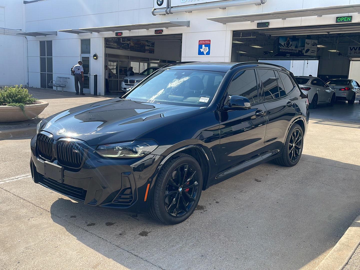 Black Sapphire Metallic 2023 BMW X3 SUV / Crossover All-Wheel Drive Automatic