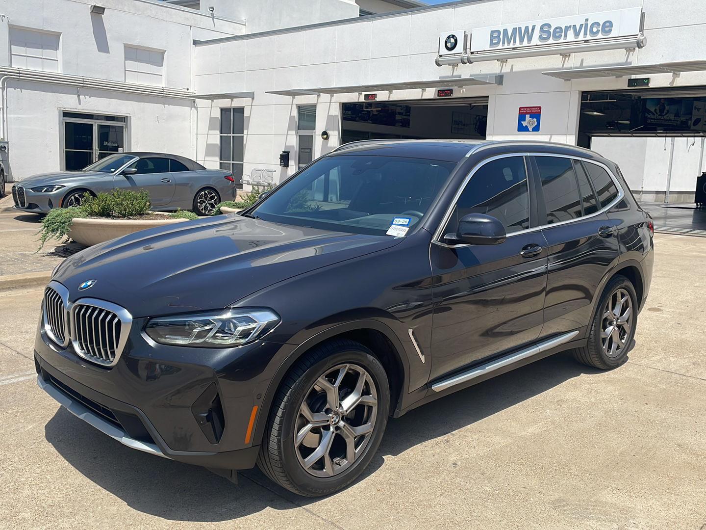 Gray (Dark Graphite Metallic) 2024 BMW X3 SUV / Crossover Rear-Wheel Drive Automatic