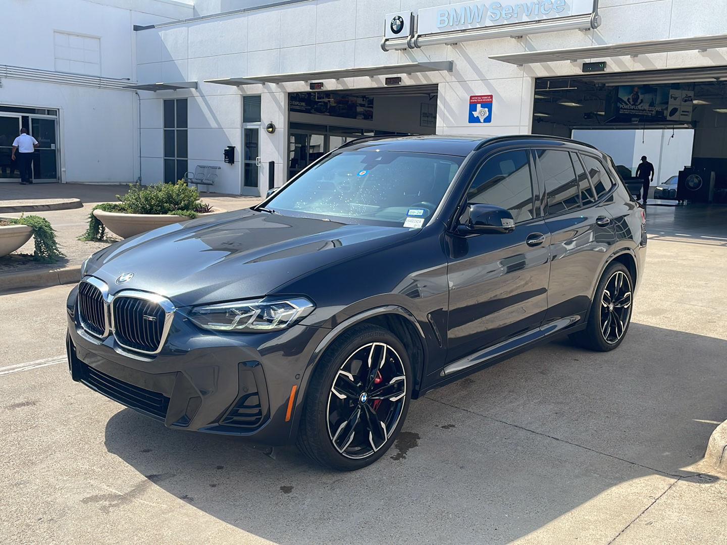 Gray (Dark Graphite Metallic) 2024 BMW X3 SUV / Crossover All-Wheel Drive Automatic