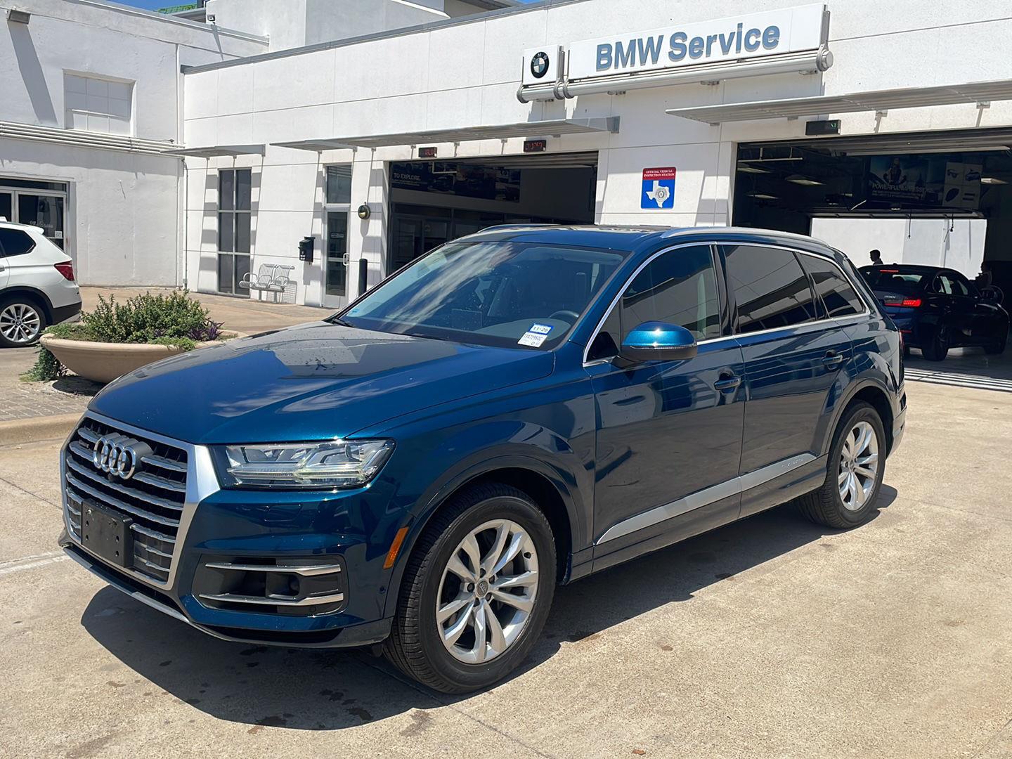 Galaxy Blue Metallic 2019 Audi Q7 SUV / Crossover All-Wheel Drive Automatic
