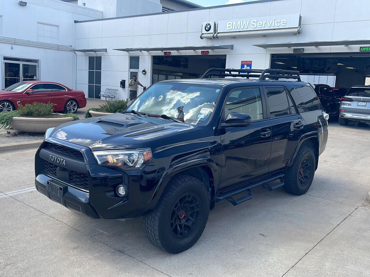 Midnight Black Metallic 2022 Toyota 4Runner SUV / Crossover Four-Wheel Drive 5-Speed Automatic