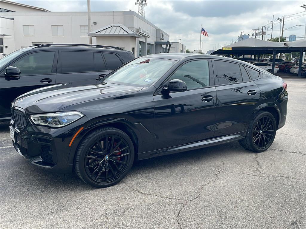 Black Sapphire Metallic 2023 BMW X6 SUV / Crossover All-Wheel Drive Automatic