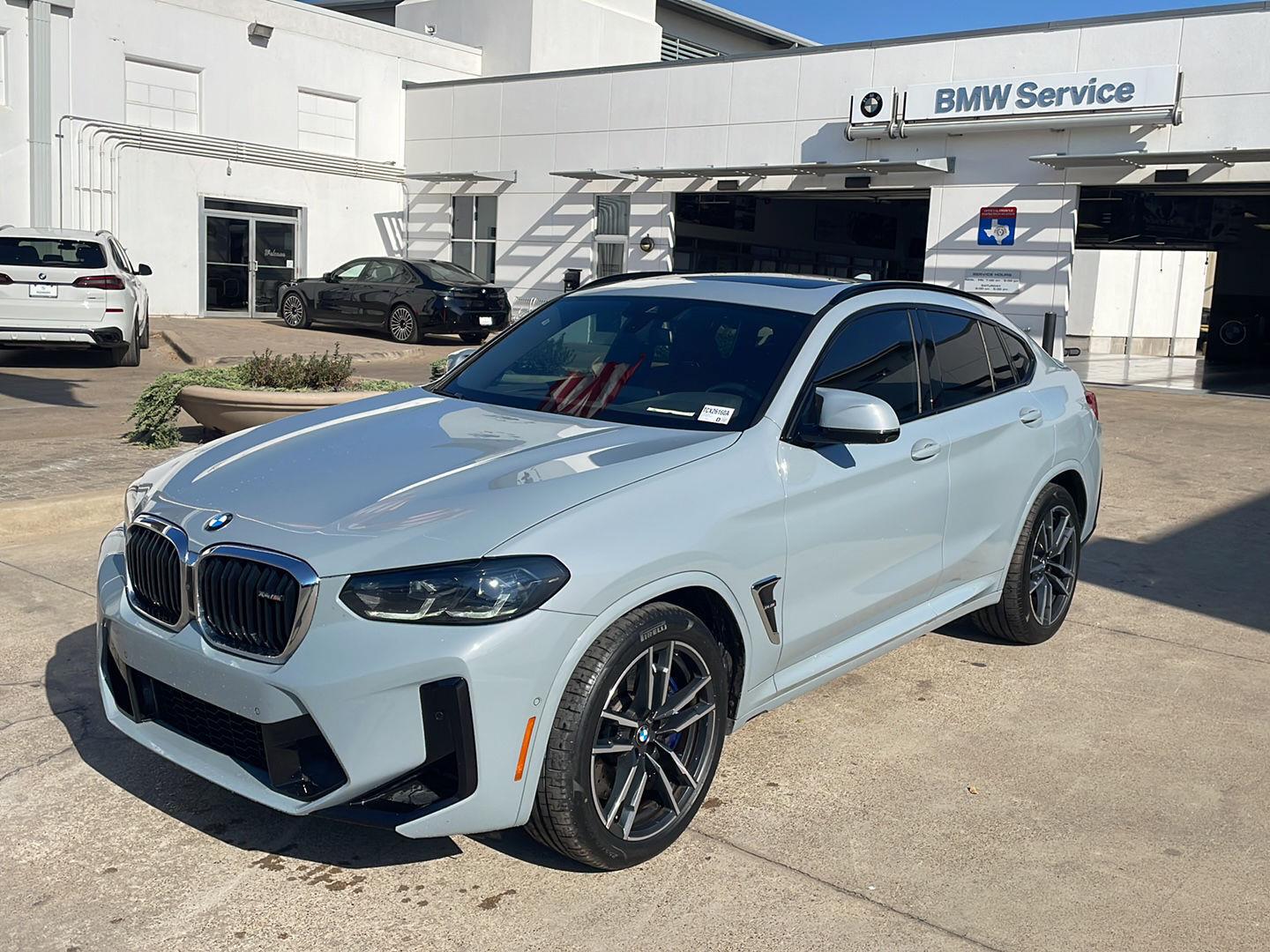 Gray (Brooklyn Grey Metallic) 2024 BMW X4 M SUV / Crossover All-Wheel Drive Automatic