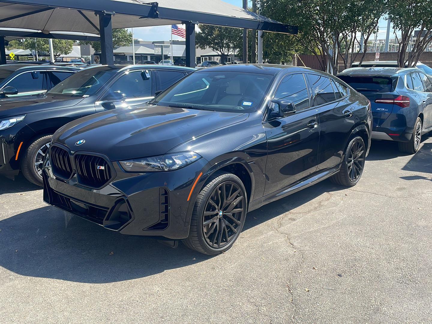 Black Sapphire Metallic 2025 BMW X6 SUV / Crossover All-Wheel Drive Automatic