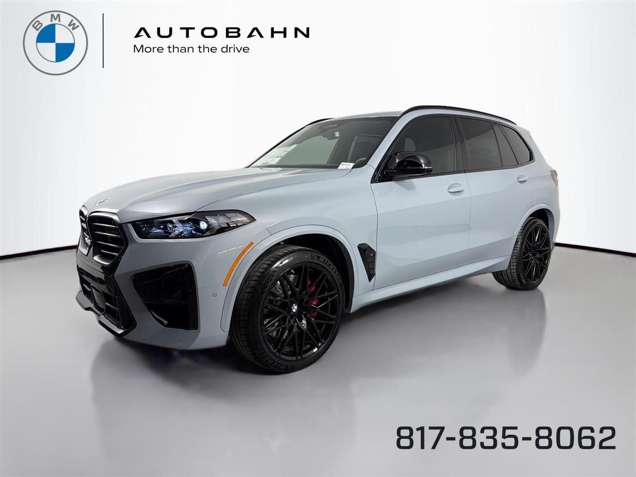 Gray (Brooklyn Grey Metallic) 2026 BMW X5 M Competition AWD SUV / Crossover All-Wheel Drive Automatic
