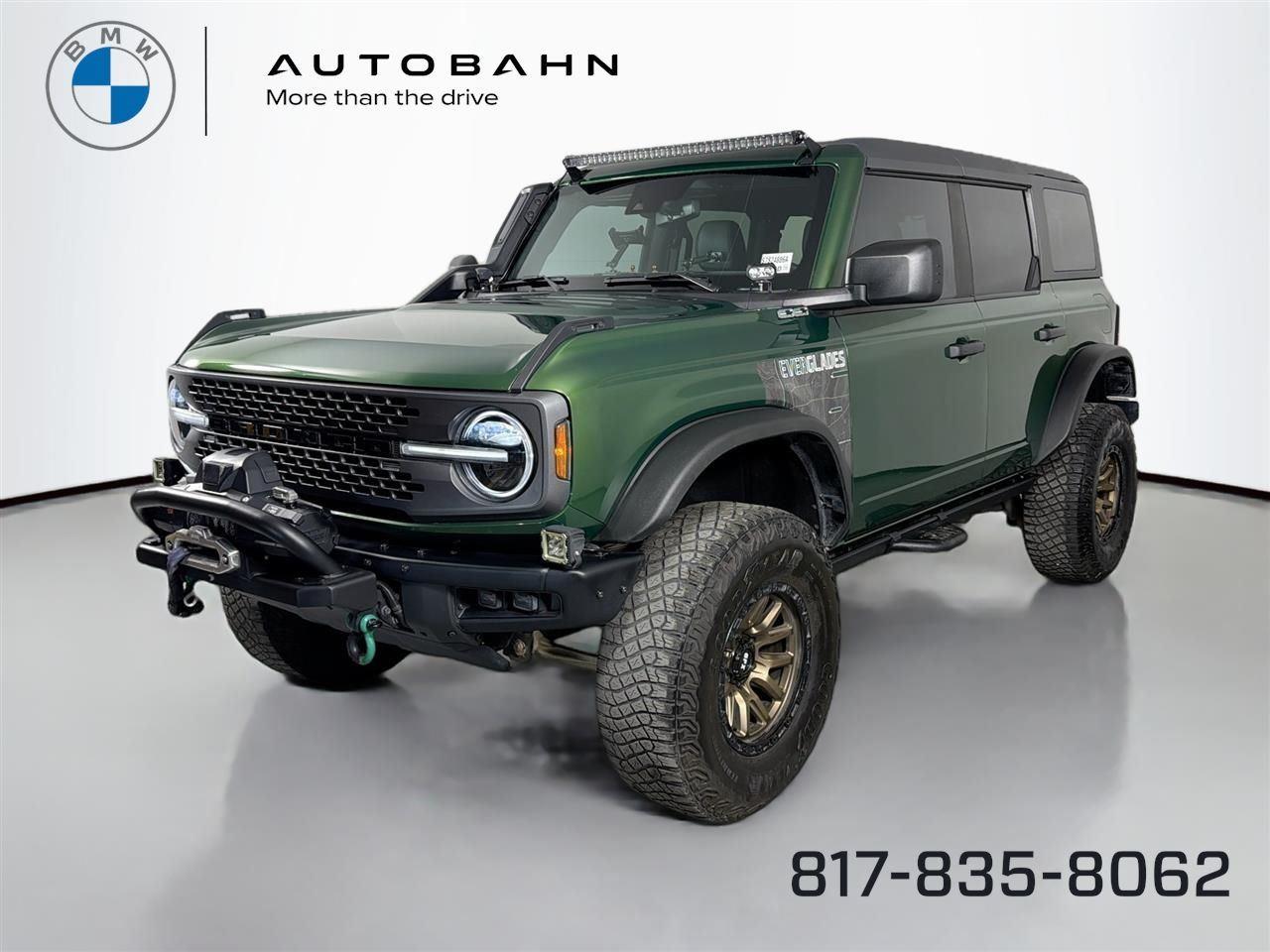 Eruption Green 2024 Ford Bronco Everglades 4-Door 4WD SUV / Crossover Four-Wheel Drive Automatic