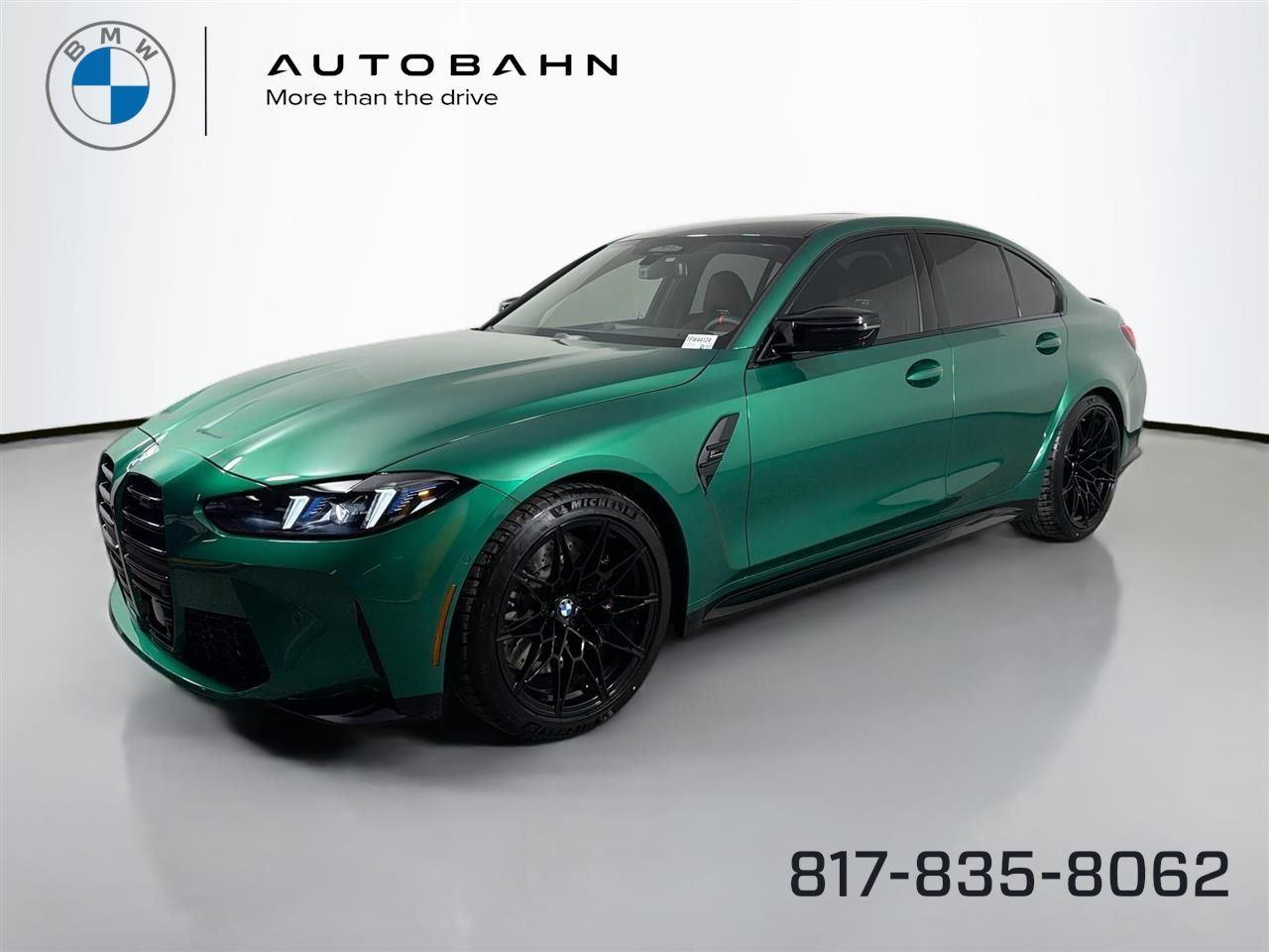 Isle of Man Green Metallic 2026 BMW M3 Competition xDrive Sedan All-Wheel Drive Automatic