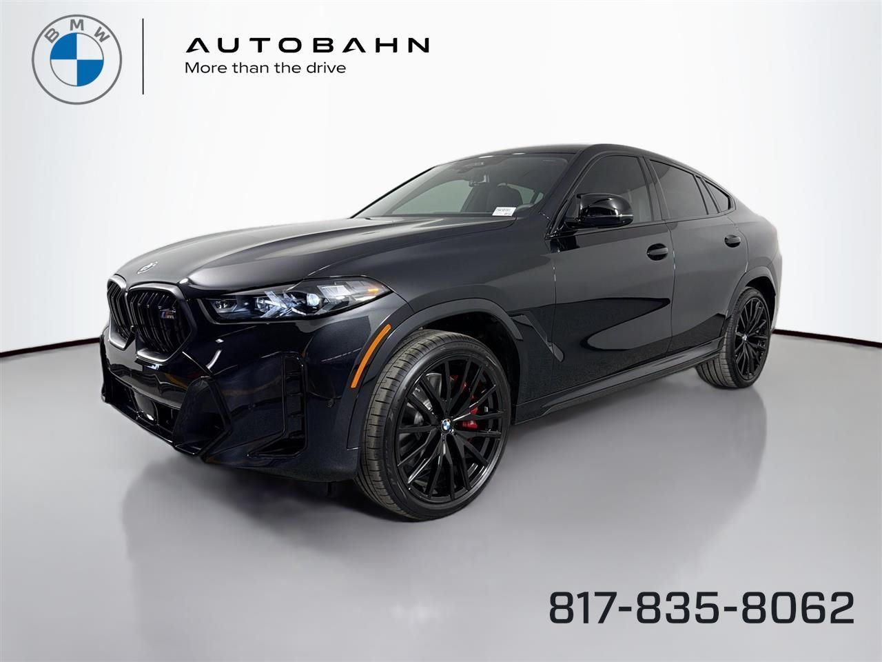 Black Sapphire Metallic 2026 BMW X6 M60i xDrive SUV / Crossover All-Wheel Drive 8-Speed Automatic