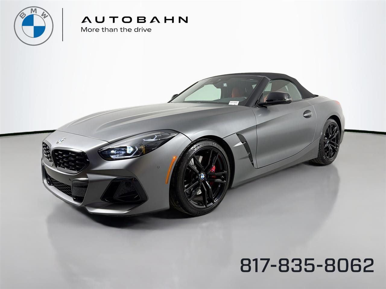 Gray (Frozen Grey II Metallic) 2023 BMW Z4 M40i RWD Convertible Rear-Wheel Drive Automatic