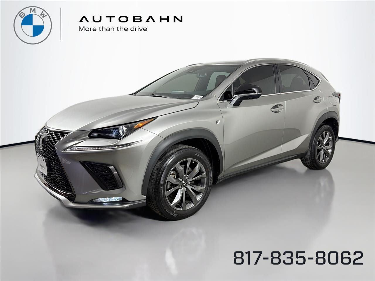 Atomic Silver 2021 Lexus NX 300 F Sport FWD SUV / Crossover Front-Wheel Drive Automatic