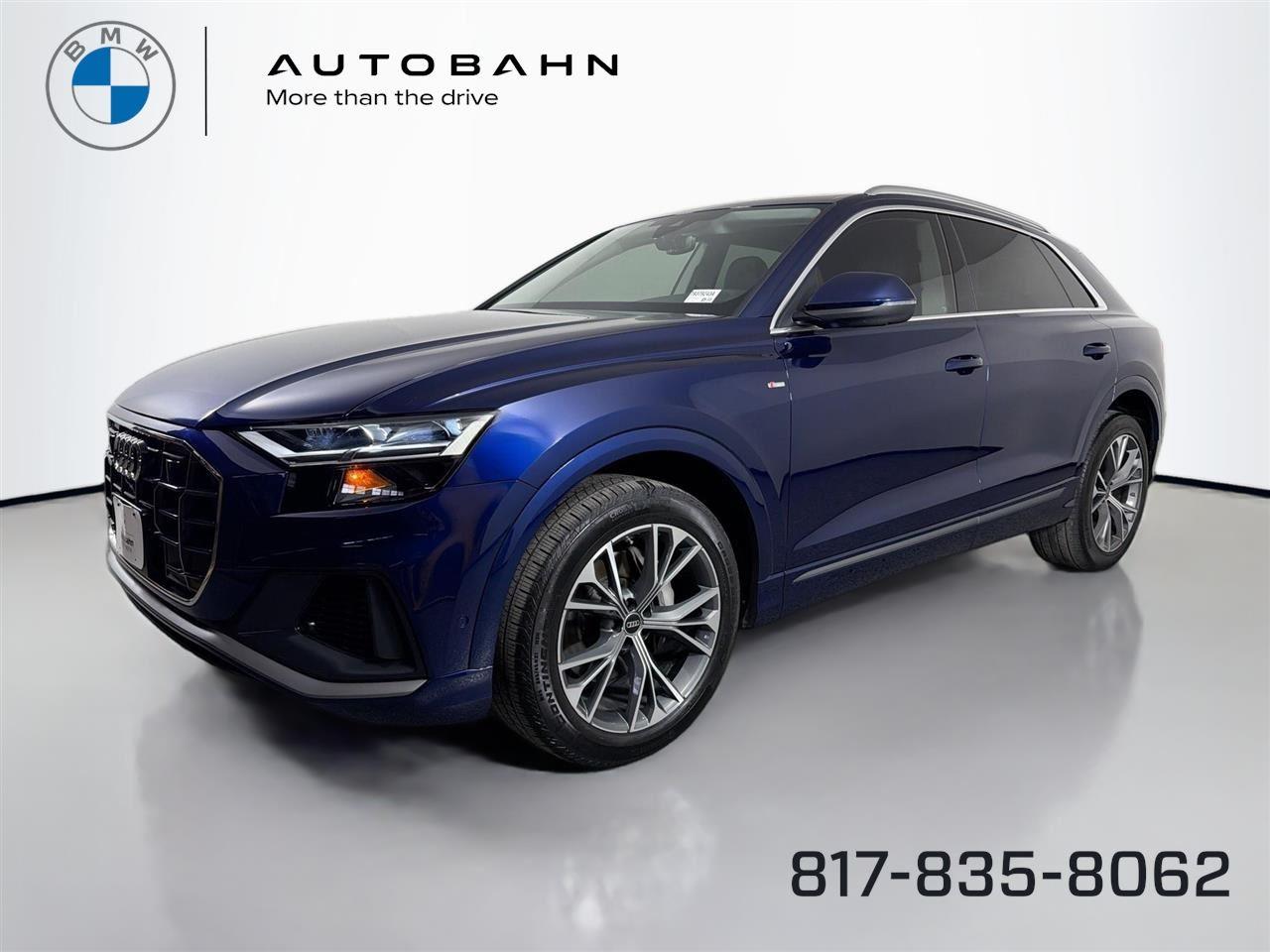 Navarra Blue Metallic 2022 Audi Q8 quattro Premium Plus 55 TFSI SUV / Crossover All-Wheel Drive Automatic