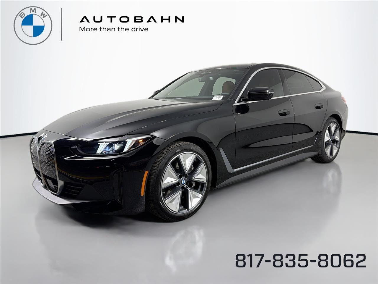 Jet Black 2026 BMW i4 Sedan All-Wheel Drive Automatic