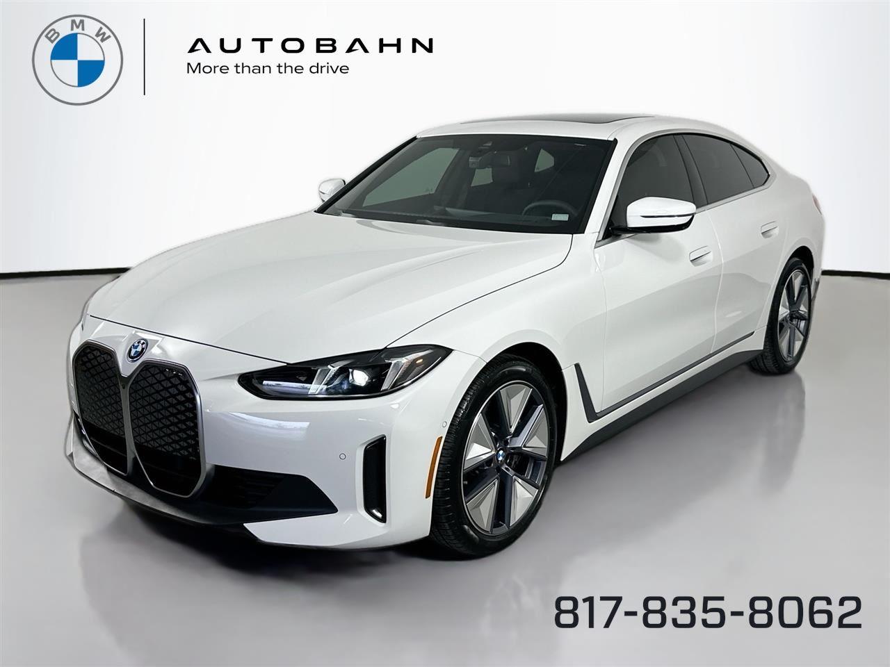 Alpine White 2025 BMW i4 xDrive40 Gran Coupe AWD Sedan All-Wheel Drive Automatic