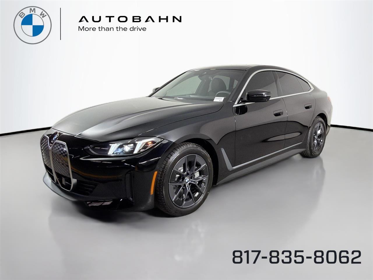 Jet Black 2026 BMW i4 Sedan All-Wheel Drive Automatic