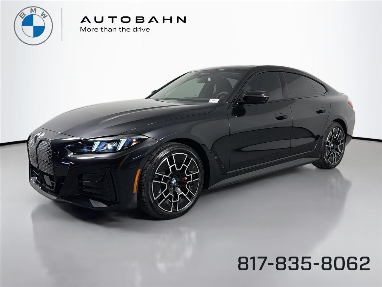 Black Sapphire Metallic 2026 BMW i4 Sedan All-Wheel Drive Automatic