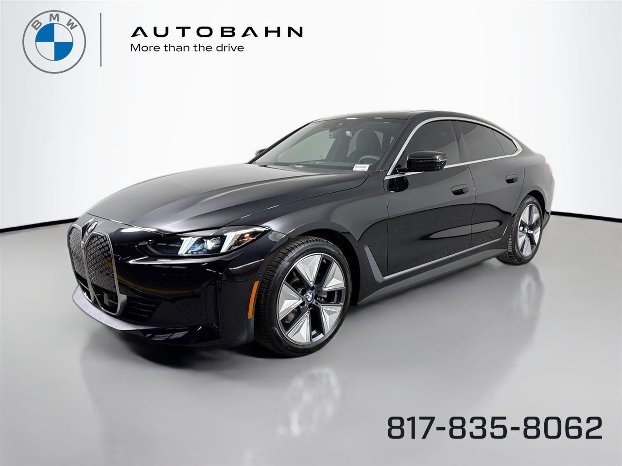 Black Sapphire Metallic 2026 BMW i4 Sedan Rear-Wheel Drive Automatic