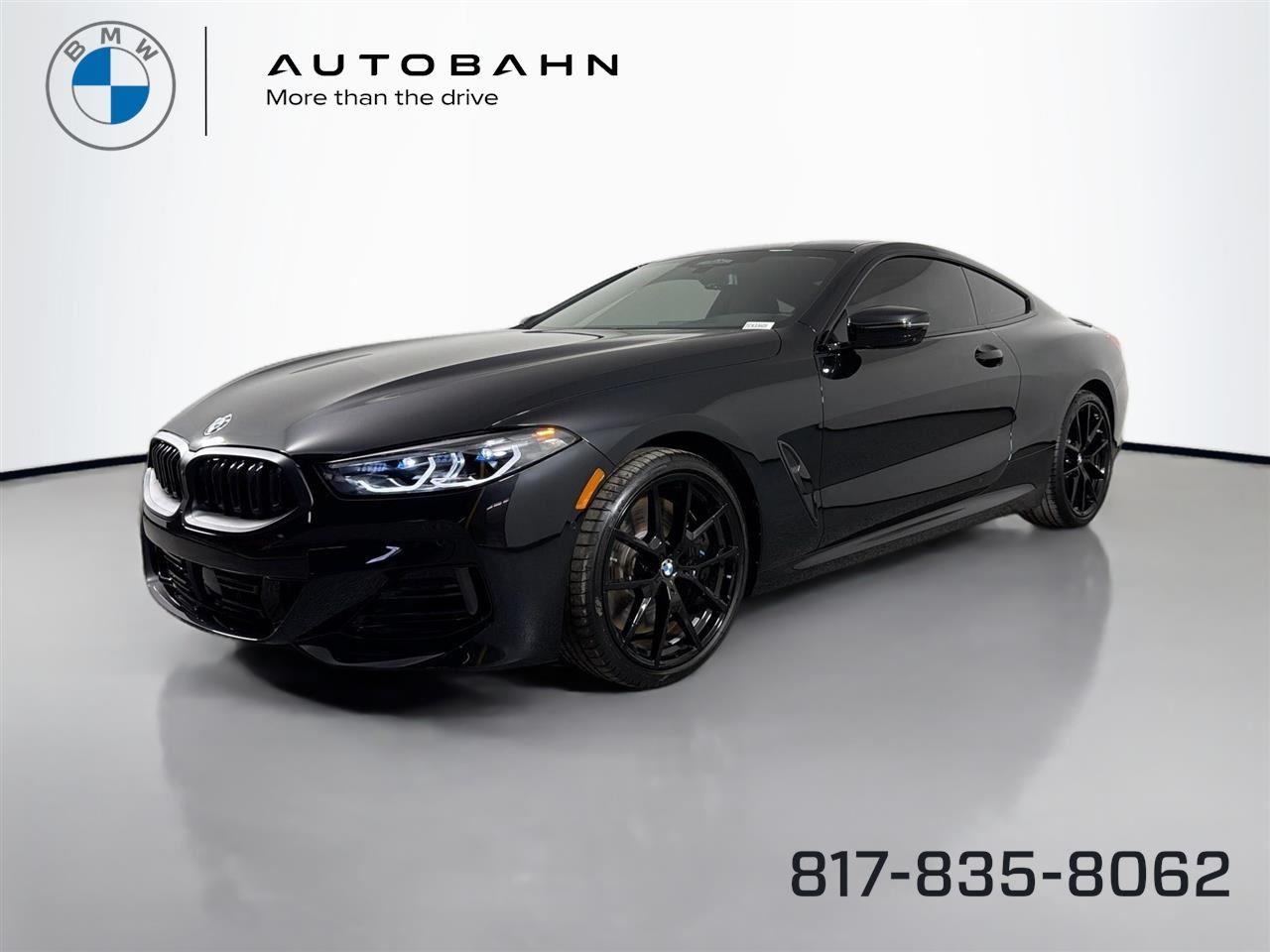 Black Sapphire Metallic 2026 BMW 8 Series 840i Coupe xDrive Coupe All-Wheel Drive Automatic
