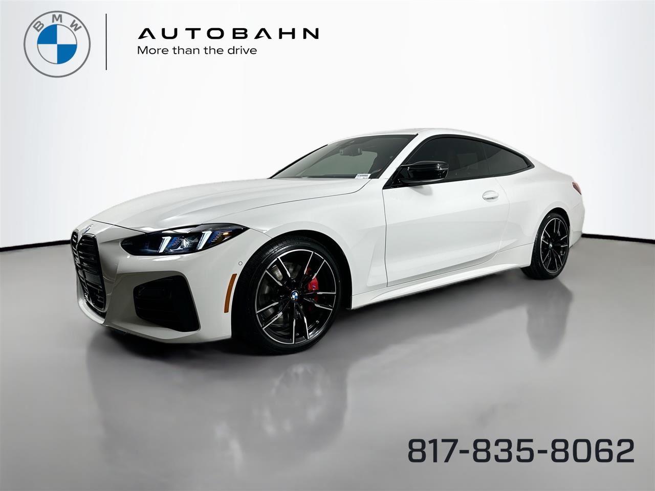 Alpine White 2026 BMW 4 Series Coupe Rear-Wheel Drive Automatic