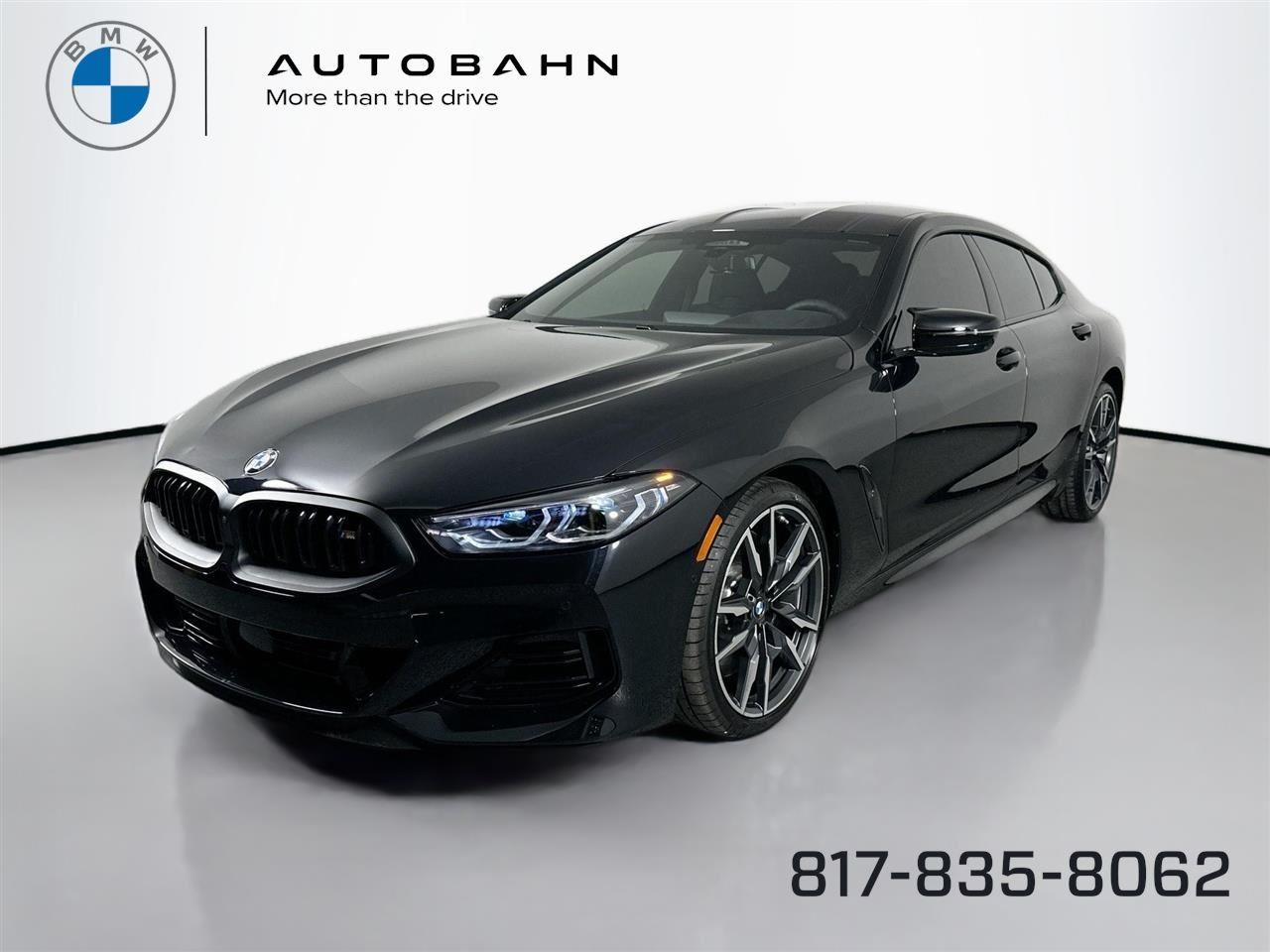 Cosmos Black Metallic 2026 BMW 8 Series M850i Gran Coupe xDrive Coupe All-Wheel Drive Automatic