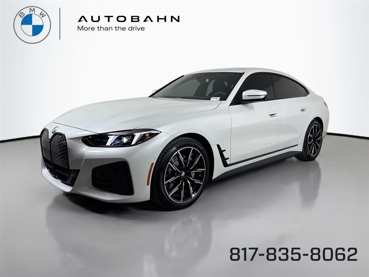 Mineral White Metallic 2026 BMW i4 Sedan All-Wheel Drive Automatic