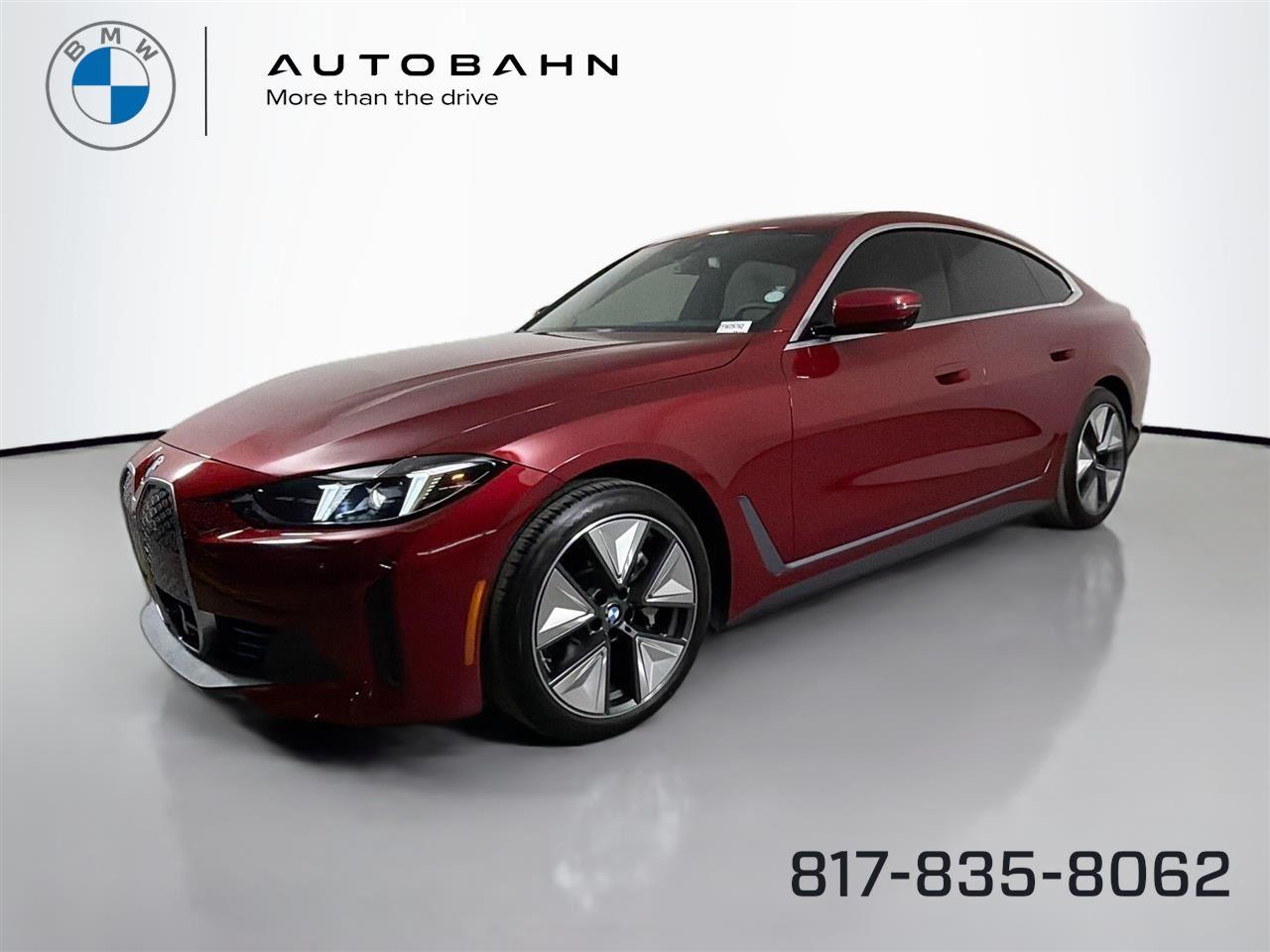 Vegas Red Metallic 2026 BMW i4 xDrive40 Gran Coupe AWD Sedan All-Wheel Drive Automatic
