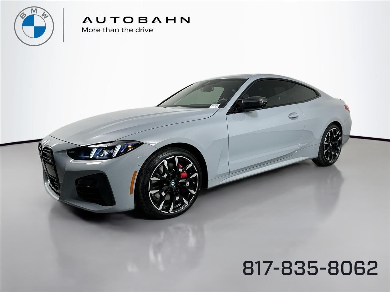 Gray (Brooklyn Grey Metallic) 2026 BMW 4 Series M440i Coupe xDrive Coupe All-Wheel Drive Automatic