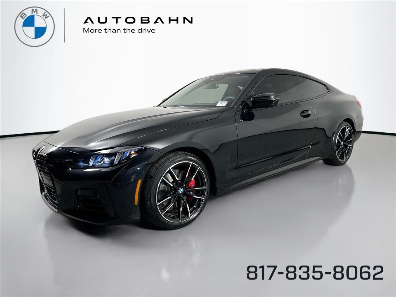 Black Sapphire Metallic 2026 BMW 4 Series M440i Coupe xDrive Coupe All-Wheel Drive Automatic