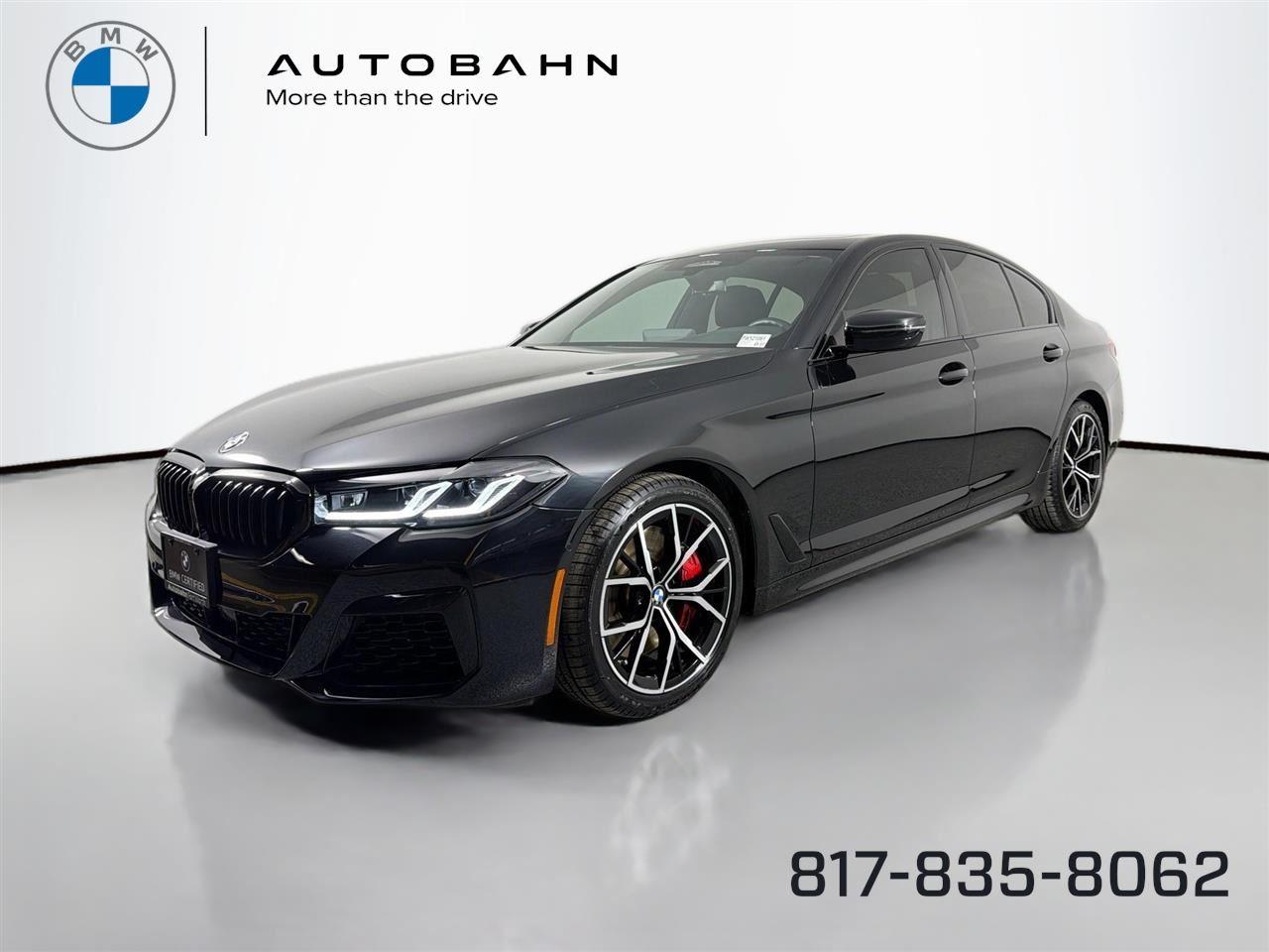 Black Sapphire Metallic 2023 BMW 5 Series 540i xDrive AWD Sedan All-Wheel Drive Automatic
