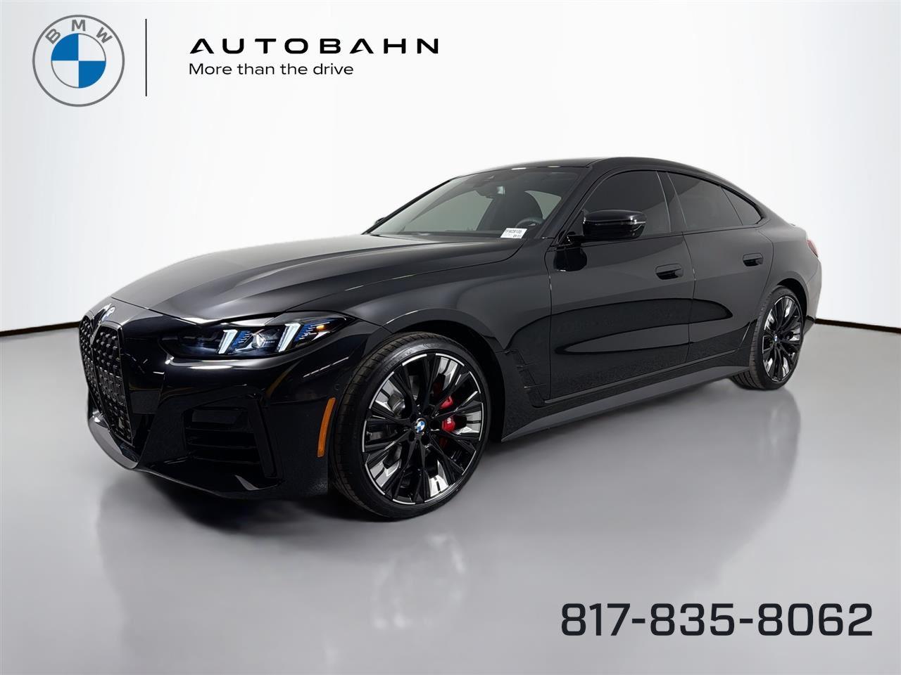 Black Sapphire Metallic 2026 BMW 4 Series 430i Gran Coupe RWD Coupe Rear-Wheel Drive Automatic