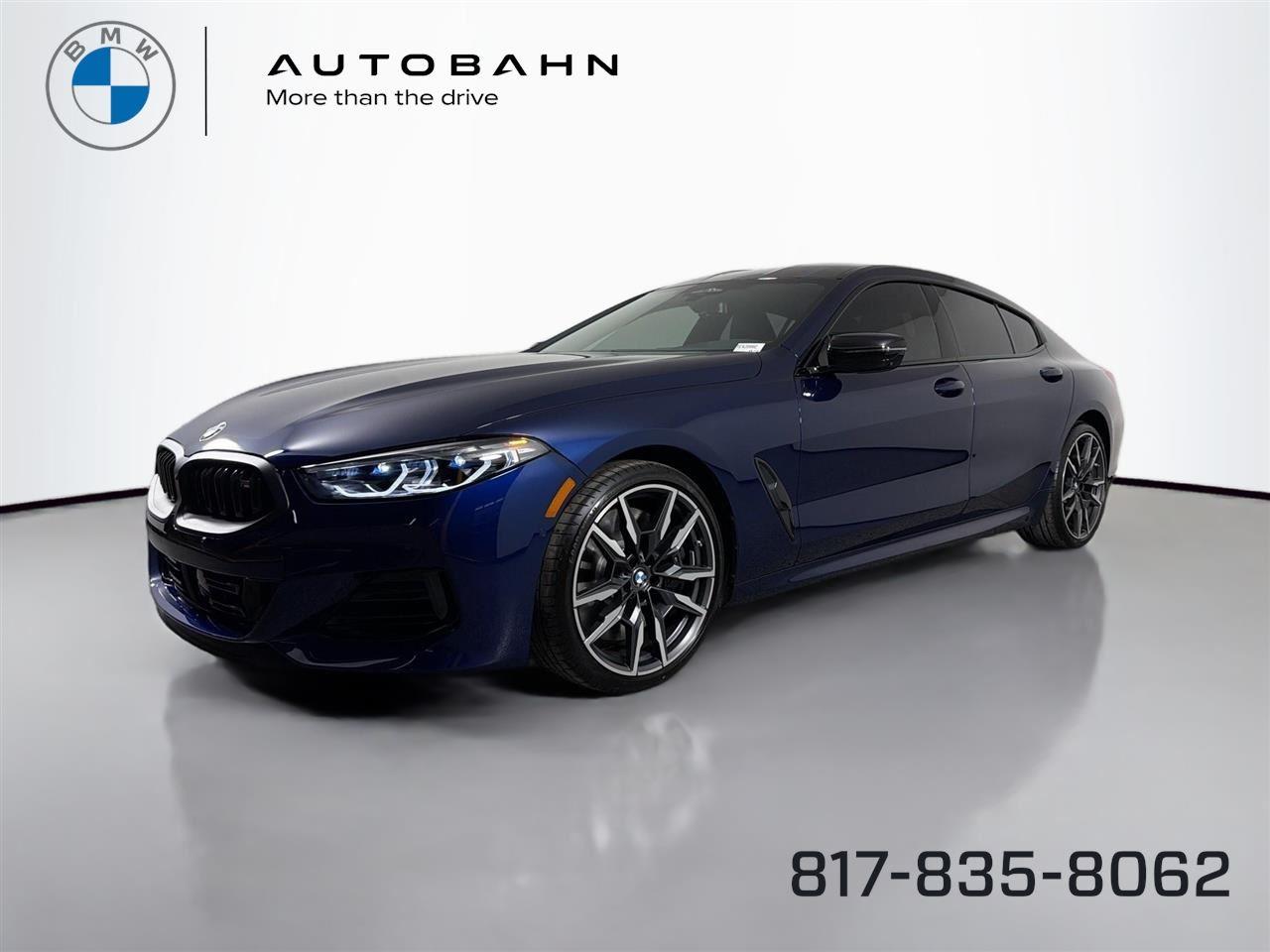 Mauritius Blue Metallic 2026 BMW 8 Series Coupe All-Wheel Drive 8-Speed Automatic
