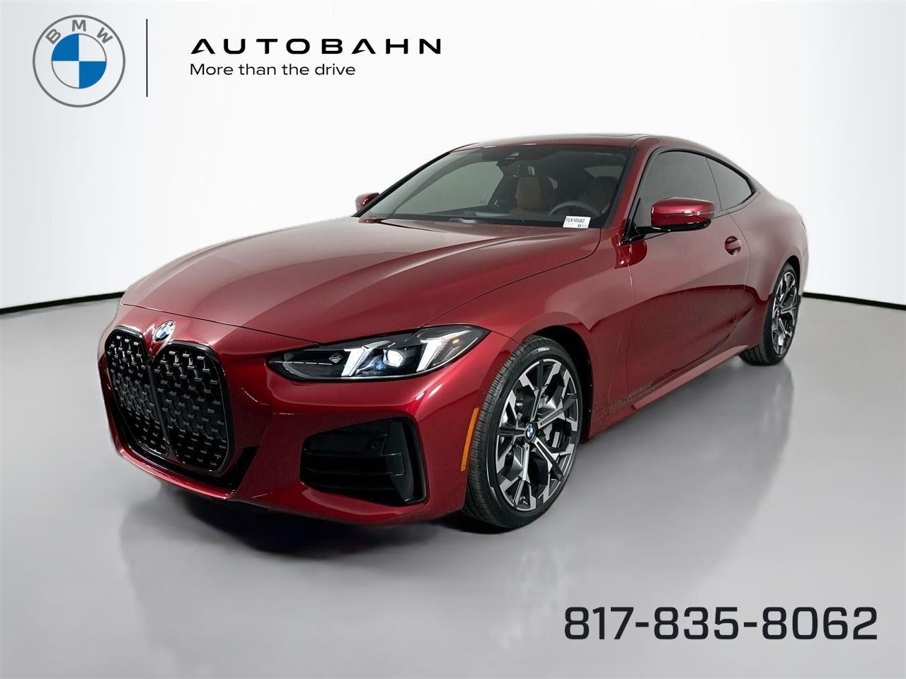 Vegas Red Metallic 2026 BMW 4 Series 430i Coupe xDrive Coupe All-Wheel Drive Automatic