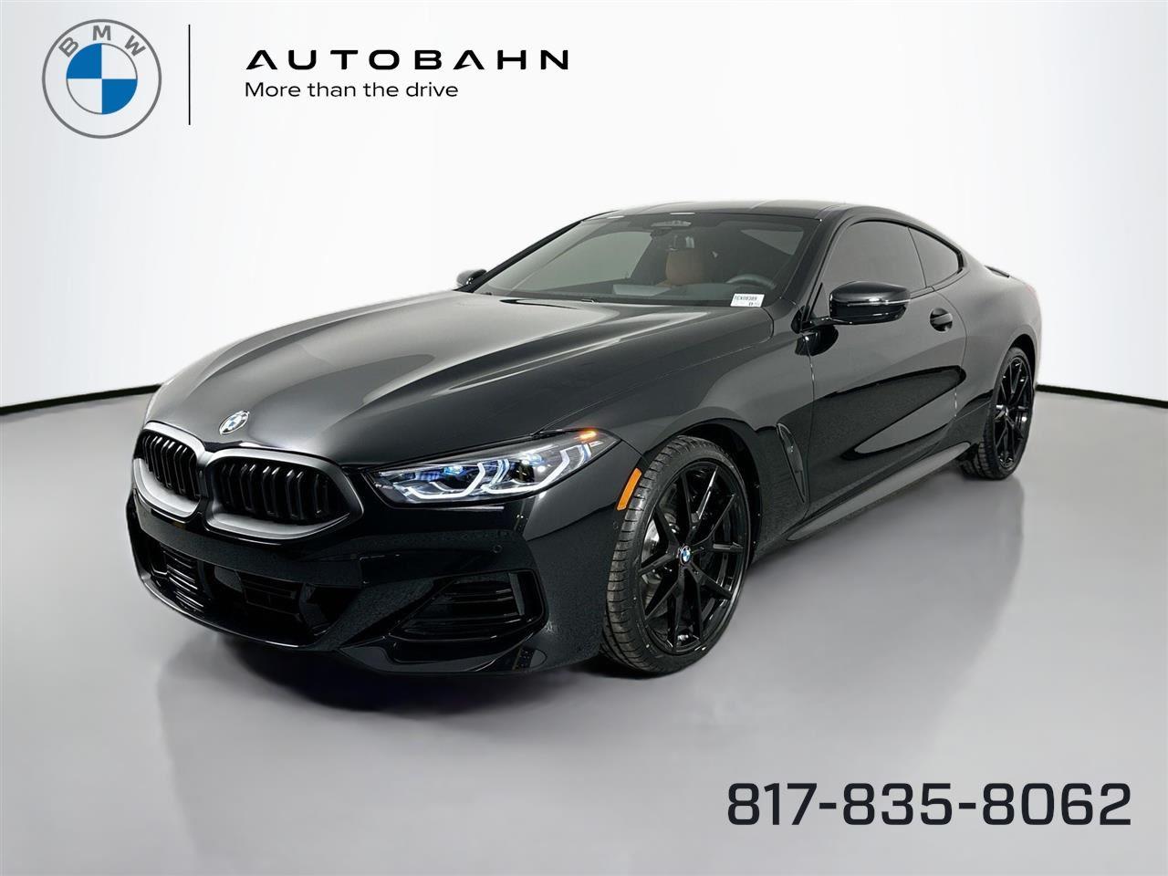 Black Sapphire Metallic 2026 BMW 8 Series 840i Coupe xDrive Coupe All-Wheel Drive Automatic