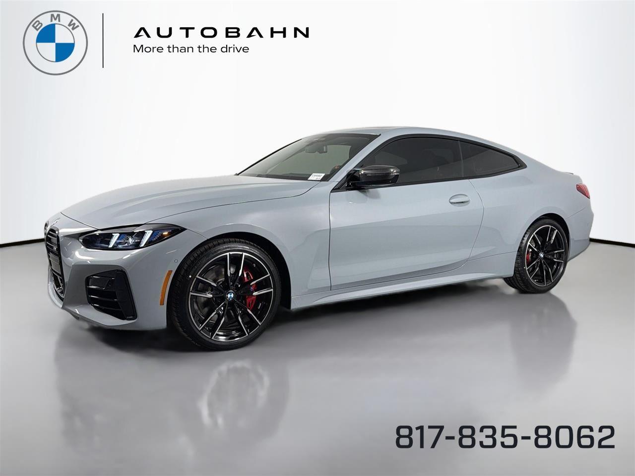 Gray (Brooklyn Grey Metallic) 2026 BMW 4 Series M440i Coupe xDrive Coupe All-Wheel Drive Automatic