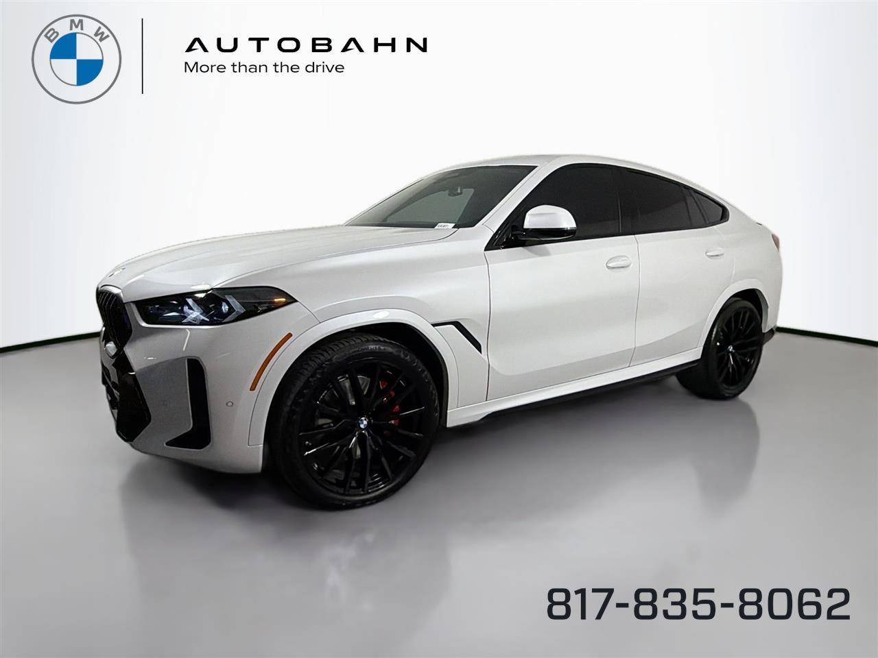 Mineral White Metallic 2026 BMW X6 SUV / Crossover All-Wheel Drive Automatic