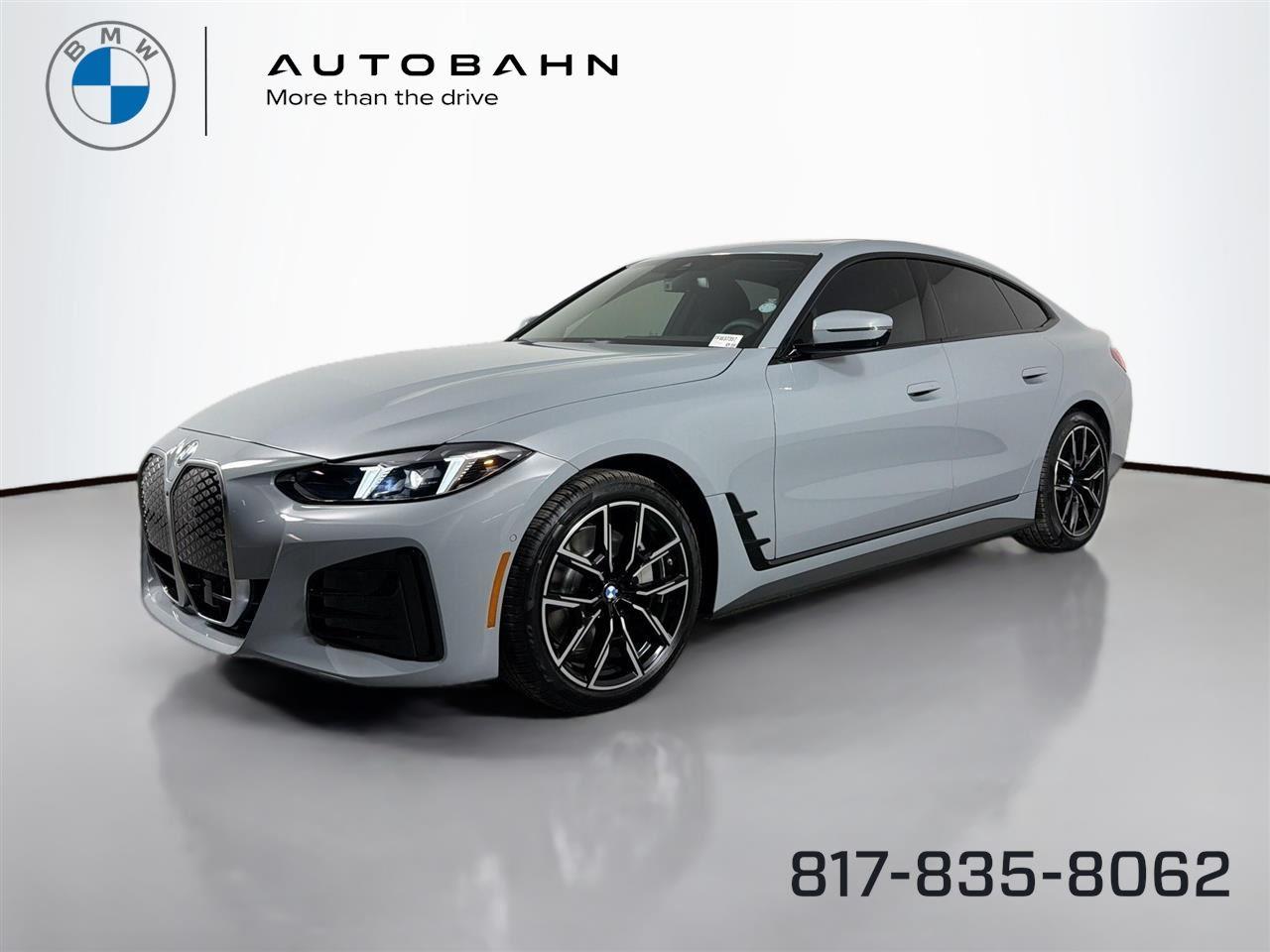Gray (Brooklyn Grey Metallic) 2026 BMW i4 Sedan All-Wheel Drive Automatic