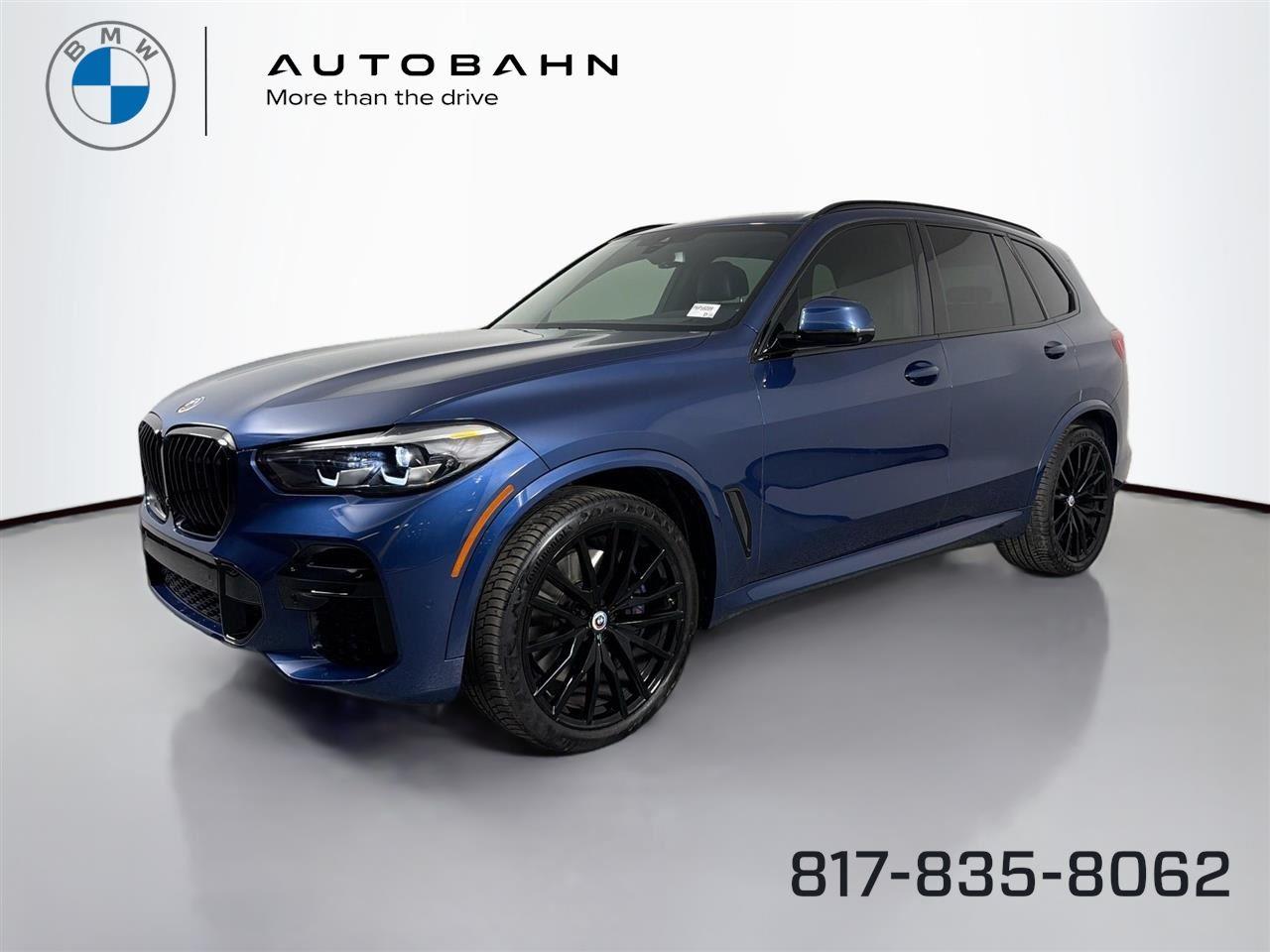 Phytonic Blue Metallic 2023 BMW X5 M50i xDrive AWD SUV / Crossover All-Wheel Drive Automatic