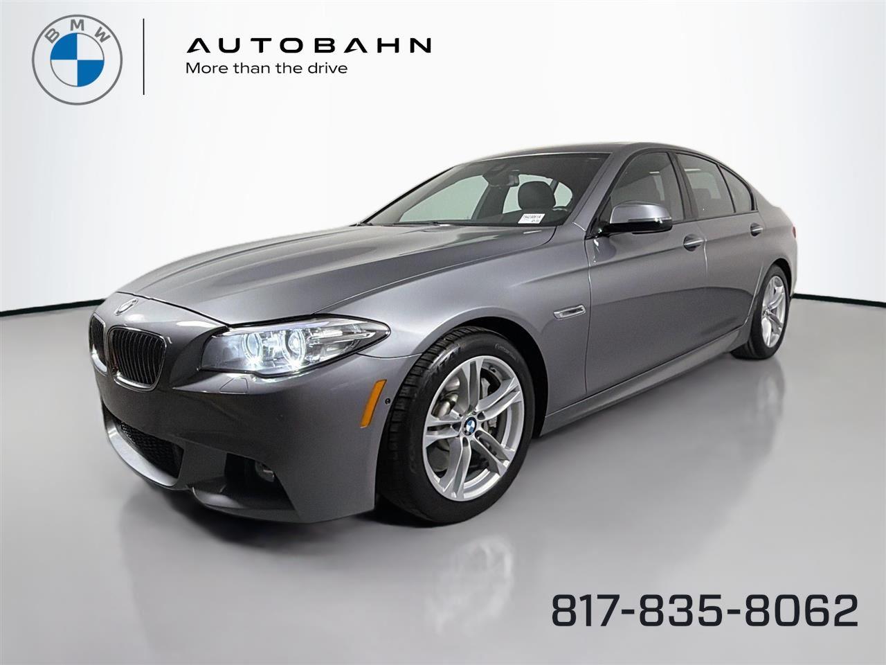 Space Gray Metallic 2016 BMW 5 Series 535i Sedan RWD Sedan Rear-Wheel Drive Automatic