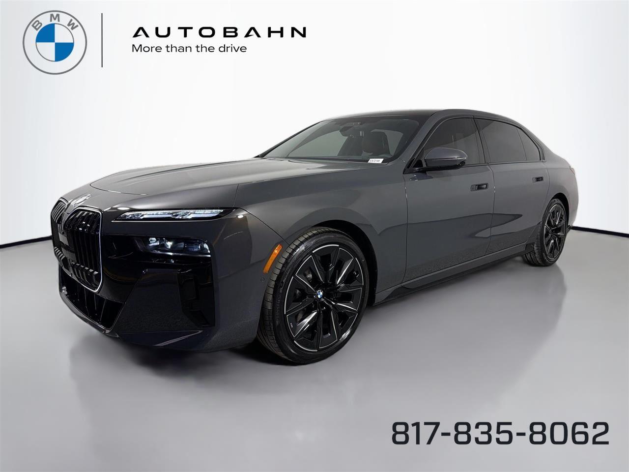Gray (Dravit Grey Metallic) 2026 BMW 7 Series Sedan All-Wheel Drive Automatic